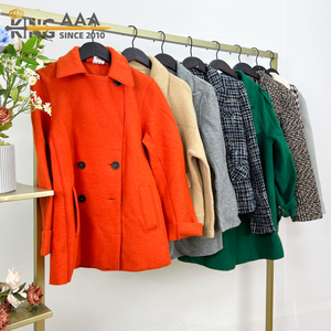 Abrigos Cortos de Lana de Invierno <span class=keywords><strong>para</strong></span> Mujer, de Lujo, Tejidos, Mezcla de Lana, <span class=keywords><strong>Ropa</strong></span> Usada, Prendas Exteriores Clásicas, Abrigo Corto Informal - Product Image 5