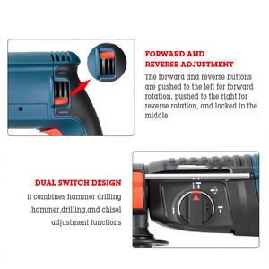 مطرقة تكسير كهربائية ومثقاب، أداة حفر، آلة تكسير، ريشة دريل، مطرقة دورانية كهربائية - Product Image 6
