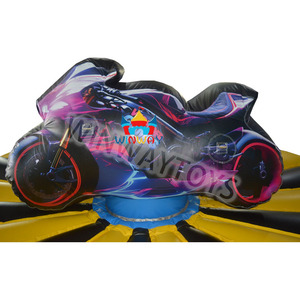 Jeu interactif de moto de rallye WINWAYTOYS en PVC, personnalisable pour les fêtes en plein air, les carnavals et la location - Product Image 3