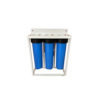 Filtre à eau Jumbo 20 pouces, machine de purification d'eau à trois étages