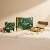 Boîtes postales de Noël personnalisées Boîtes d'emballage de vacances avec logo Boîtes cadeaux en carton imprimées pour la vente au détail et le commerce électronique