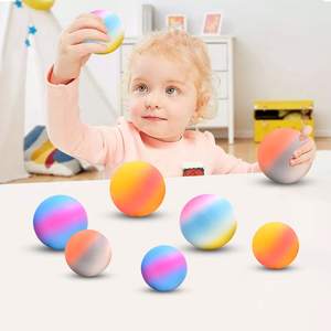 Sensory <b>Stress</b> Anxiety Squeeze Dough <b>Balls</b> 12 Pcs TPR Rainbow <b>Squishy</b> Toys for Girls & Boys 3+ Years - Product Image 5