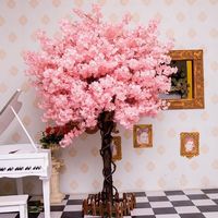 Anpassbarer künstlicher rosa Kirschblüten baum für Themen ereignis hochzeits dekor
