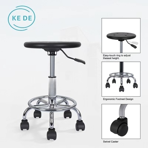 <span class=keywords><strong>Chaise</strong></span> de laboratoire ergonomique en gros avec roulettes, tabouret de laboratoire confortable pour laboratoires médicaux et pharmaceutiques - Product Image 3