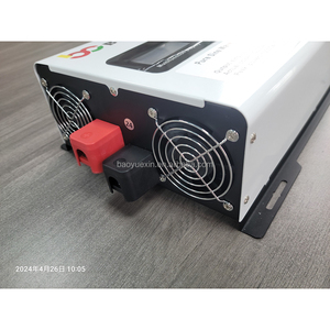 ハイブリッドソーラーインバーターコンバータ5000W純粋な正弦波ウェクセルリヒター自動車用<span class=keywords><strong>12V</strong></span> 24V 220V 600W 1000W 1500W Onduleur 50A - Product Image 4