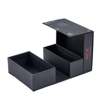 Boîtes rigides en carton personnalisées de haute qualité, créatives, multi-compartiments, portables, avec impression de logo magnétique, nouvelle génération, cadeau