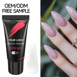 Gel Acrílico de 30g 60g de Fácil Aplicación, Gel para Esculpir Uñas, Extensión de Uñas de Larga Duración, Cooperación con Marcas OEM a Nivel Mundial - Product Image 1