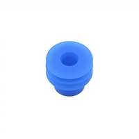 TE Silikon Einzeldrahtdichtung (SWS) 1394512-1 Automobilkabelbaum-Steckverbinder Blauer Wasserdichter Ringstecker Massiver Stecker