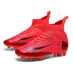 Football Boots Outdoor Training Soccer Shoes Men Women Adult Teenager Cleat Training Match Baseball Shoe