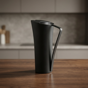 Pichet à eau avec couleur noire en acier inoxydable, bonne résistance, pichet à eau pour jus de lait en acier inoxydable - Product Image 1
