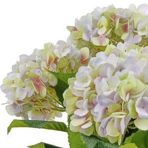 High Quality Natural Big Faux Latex <b>Hydrangea</b> <b>Artificial</b> Flower Bouquet Real Touch for Wedding Indoor Outdoor Decoration - Product Image 4