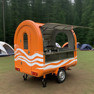 2025 Fully Equipped Food Truck Foodtruck Trailer Movable <b>Mobile</b> <b>Kitchen</b> Caravan - Product Image 1