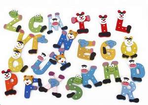 Letra del alfabeto magnético, pegatina magnética, pegatina magnética de enseñanza, pegatina magnética de pared de <span class=keywords><strong>pizarra</strong></span> - Product Image 4