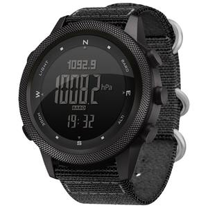 NORTH EDGE <span class=keywords><strong>AP46</strong></span> Reloj Deportivo Digital de Lujo para Hombre, Resistente al Agua, 50M, Altímetro, Brújula, Hora Mundial, Reloj de Pulsera de Cuero - Product Image 3