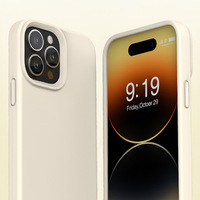 Couverture arrière magnétique en Silicone liquide de couleur pour iPhone Samsung Xiaomi 15 16 pro plus max i coque de téléphone