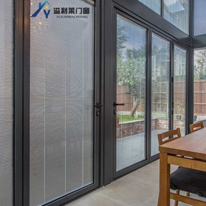 Volets isolants intégrés en verre creux, cadre en alliage d'aluminium, design contemporain, écologiques, horizontaux, pour hôtel - Product Image 3