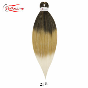 Venta caliente al por mayor 26 pulgadas pelo trenzado <span class=keywords><strong>pre</strong></span> estirado - Product Image 2