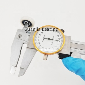 Sản phẩm nóng Nhà máy cung cấp tùy chỉnh bền im lặng nhỏ trượt Vòng phòng tắm vòi hoa sen cửa con lăn bánh xe phẳng với mang - Product Image 6