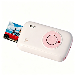 Mini Impresora de Etiquetas Inalámbrica ZINK Rosa para Teléfonos Inteligentes, Diario de Viaje, Regalos DIY, Impresora de Fotos Portátil 2026 - Product Image 1