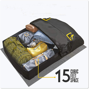 Sac de toit de voiture en PVC imperméable sur mesure en gros avec sac de chargement, protection solaire, accessoire extérieur, porte-bagages de toit - Product Image 2