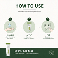 Crème Anti-Acné Rapide et Efficace : Hydratation, Apaisement, Réparation Cutanée, Soulagement des Rougeurs, Estompe les Marques d'Acné