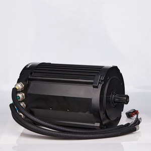 Moteur synchrone à aimants 7000W 145-130, moteur BLDC haute performance pour moto, moteur PMSM 145-130 à entraînement central - Product Image 1