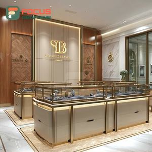 Fabricante de Muebles Minimalistas para Joyerías, Vitrina de Vidrio Templado para Mostrador de Centro Comercial - Product Image 5