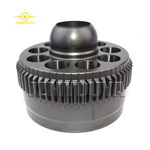 JZMYOUYA, piezas de <span class=keywords><strong>Motor</strong></span> oscilante <span class=keywords><strong>M5x180</strong></span> de alta calidad para excavadora, piezas hidráulicas <span class=keywords><strong>Kawasaki</strong></span>, bloque de cilindros - Product Image 3