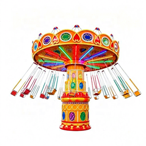 Atracción Comercial para Ferias, Silla Voladora de 36 Asientos, Columpio Giratorio, Juego de Carnaval en Venta - Product Image 1