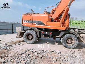 Excavadora de ruedas Doosan 210W-7 usada, excavadora de segunda mano Doosan 210W-7 150W-7 a la venta - Product Image 4