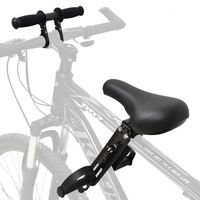 Siège avant enfant personnalisable avec coussins pour vélo de montagne, style simple, pour vélo enfant et porte-sac parent-enfant