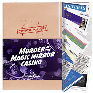 Fichiers d'affaires inédites sur les meurtriers mystérieux : <span class=keywords><strong>Jeu</strong></span> de détection d'évidences et de révélations sur les casiers criminels - <span class=keywords><strong>Jeu</strong></span> de société personnalisable pour 1 à 10 joueurs - Product Image 1