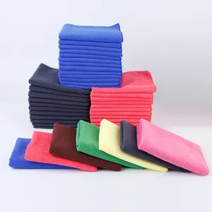 Hoge Kwaliteit Effen Stijl Microfiber Stof Materiaal Micro Fiber Handdoek Voor Auto 300gsm