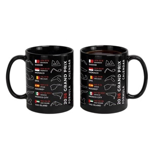 Taza de Cerámica Negra con Mapas de Circuitos de Fórmula 1 2026, Calendario del Gran Premio, con Fechas, Regalo Perfecto para Fanáticos de F1 - Product Image 5