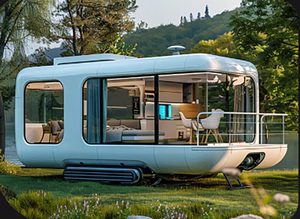 Case prefabbricate eco-friendly e soluzioni per la costruzione di case e uffici per Capsule di spazi modulari - Product Image 6