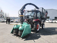 Machine de récolte hydraulique efficace pour ensilage de maïs entier