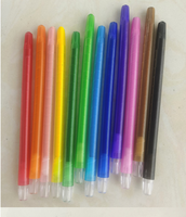 Stylos marqueurs à peinture scintillante Twist-up, 12 couleurs, 10 cm, fournitures artistiques pour enfants, ensemble de papeterie pour étudiants