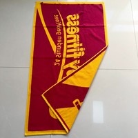 Soft Skin-friendly Reusable Lightweight 100% Cotton Jacquard Double Sided Quick-Dry Luxury Beach Towel