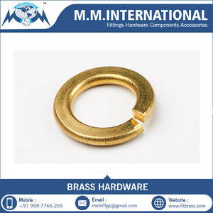 Arandelas de resorte de latón para tuerca ajustable, calidad estándar, disponibles a precio de venta al por mayor, de proveedor indio - Product Image 2
