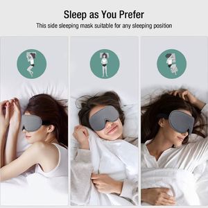 Custom Wholesale Night Sleeping Eye Memory Foam 3D Sleep Mask for Eyelash Extension - Product Image 3
