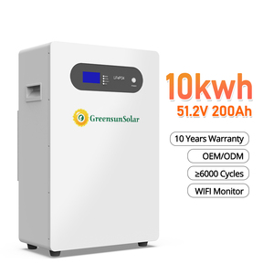 Precio de Fábrica, Batería <span class=keywords><strong>Solar</strong></span> Greensun LiFePO4 de 51.2v 200ah, Batería de Montaje en Pared o en Suelo <span class=keywords><strong>para</strong></span> Sistema <span class=keywords><strong>Solar</strong></span> - Product Image 3