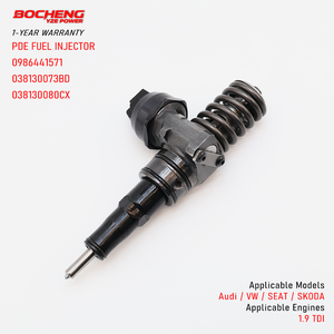 หัวฉีดน้ำมันดีเซลคุณภาพสูง 0986441571 038130073BD 038130080CX สำหรับ Audi A4 VW Golf Passat 1.9 TDI - Product Image 1