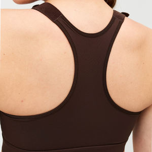 Soutien-gorge de sport à fort impact avec fermeture éclair <span class=keywords><strong>sur</strong></span> le devant, grande taille, course à pied, entraînement, fitness, bretelles réglables, dos nageur, soutien élevé, soutien-gorge de sport, vêtements de sport - Product Image 2