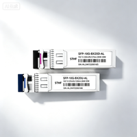 Module optique SFP+ BiDi 10G SFP-10G-BX20U/BX20D-AL Tx1270/Rx1330 20km LC Monofibre