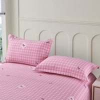 Vente flash Ensemble de housse de couette de luxe 4 pièces Ensemble de literie taille King Ensemble de draps en microfibre Housse de couette