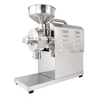 Machine à moudre professionnelle industrielle en argent 40 kg/h 60 kg/h Machine à café en grains de cacao Moulin électrique à vendre Moulin