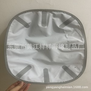 Oval <b>Cat</b> Litter <b>Box</b> Mat 425x405mm White Metal Plastic Smart Pet Toilet Accessory - Product Image 3