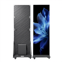 Écran LED portable pliable P1.53, affichage couleur pleine résolution pour une utilisation en intérieur/extérieur dans les salles de conférence, les hôtels, les magasins de détail