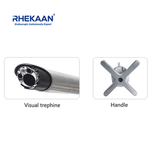 <span class=keywords><strong>Set</strong></span> Kanula Trephine Visual Manual untuk Bedah Tulang Belakang Sistem Endoskopi Transforaminal Instrumen Bedah Tulang dari Baja dan Plastik - Product Image 2