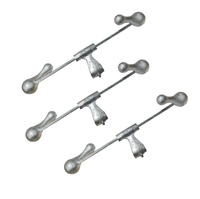 Amortisseur de vibrations préformé de type FDN DB, amortisseur de vibrations Stockbridge pour ligne de transmission